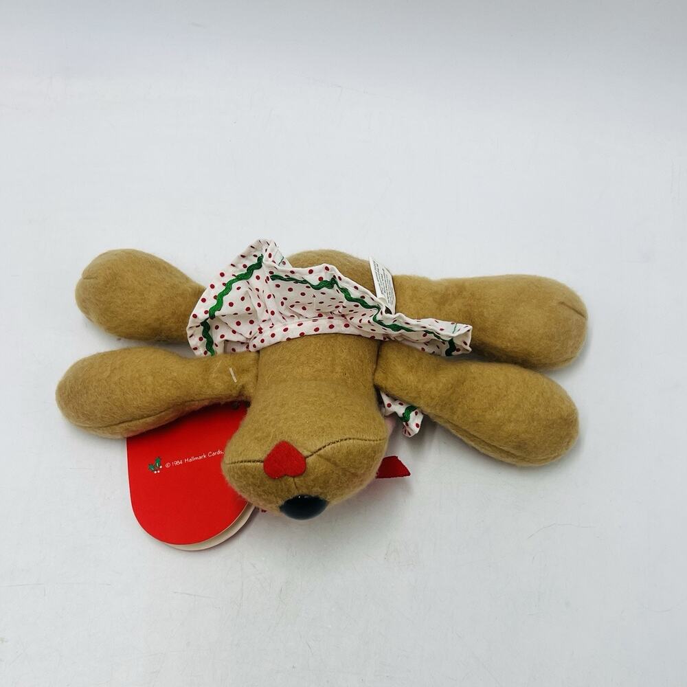 Rhonda Reindeer Beanie Stuffed Animal Burger King Hallmark Plush 1987 - Picture 2 of 6